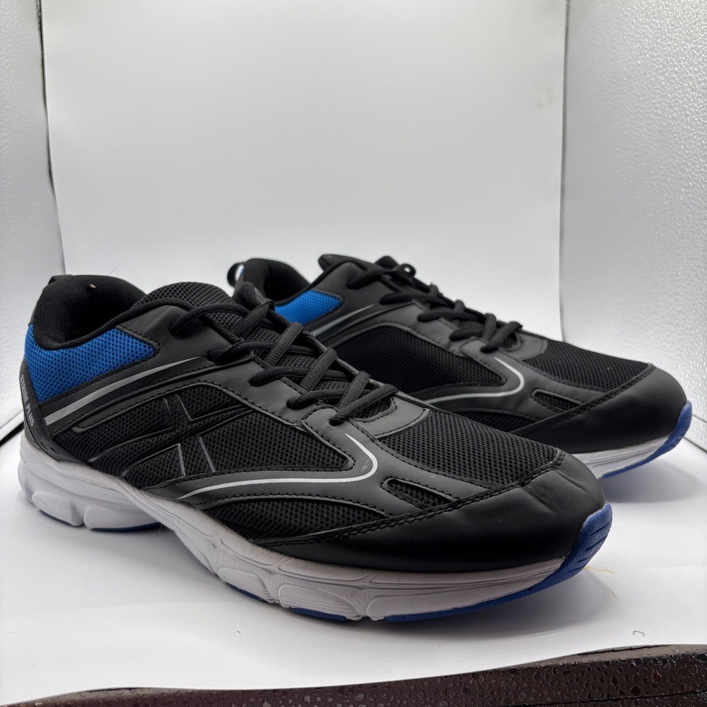 Hawkwell‎ Plus Stride Plus Mens Running Shoes Black Blue Size 13 US 47 EUR